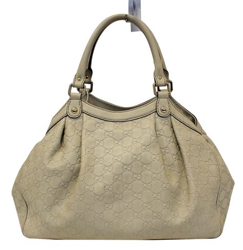 Gucci Medium Sukey Guccissima Leather Tote on SALE 